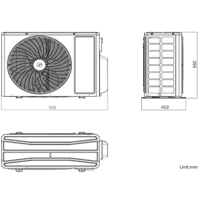 Tosot Nordic Ultra by Gree R32 3,5-4,2 kW set