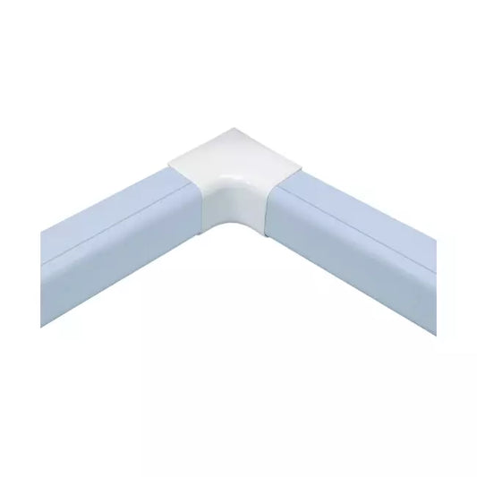 Climaplus airco leidinggoot Haakse binnenbocht 90x65mm RAL 7016 GRIJS