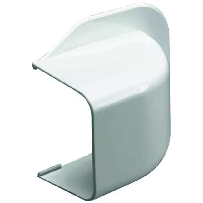 Climaplus airco leidinggoot Muurkap 125x75mm RAL 9010 WIT