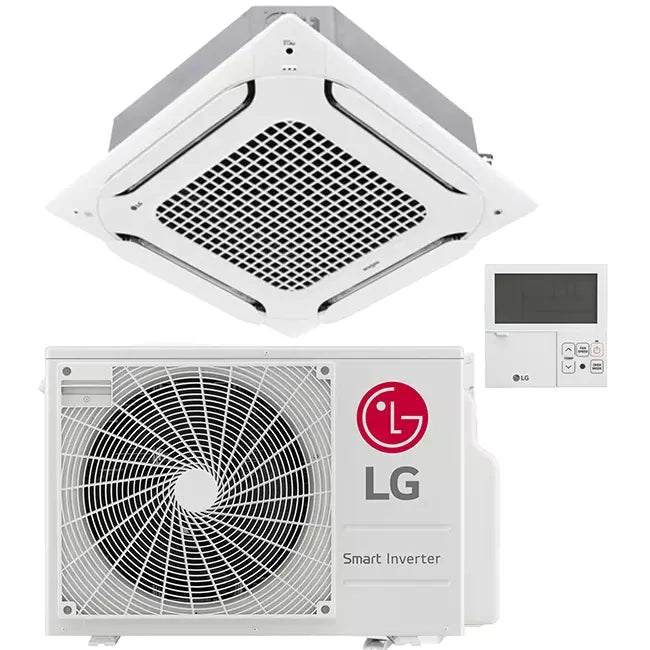LG Cassette airco met afdekplaat UT30F-S R32 8,0 kW set
