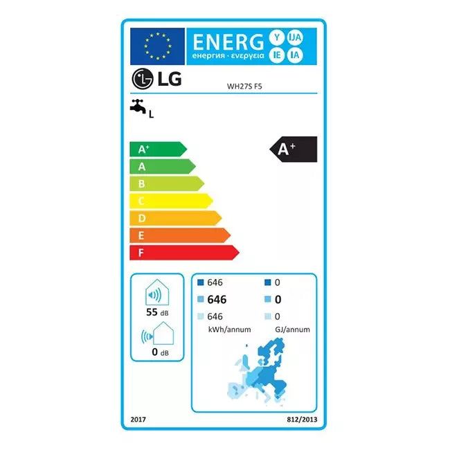 LG Inverter warmtepompboiler 200L 230V - WH20S