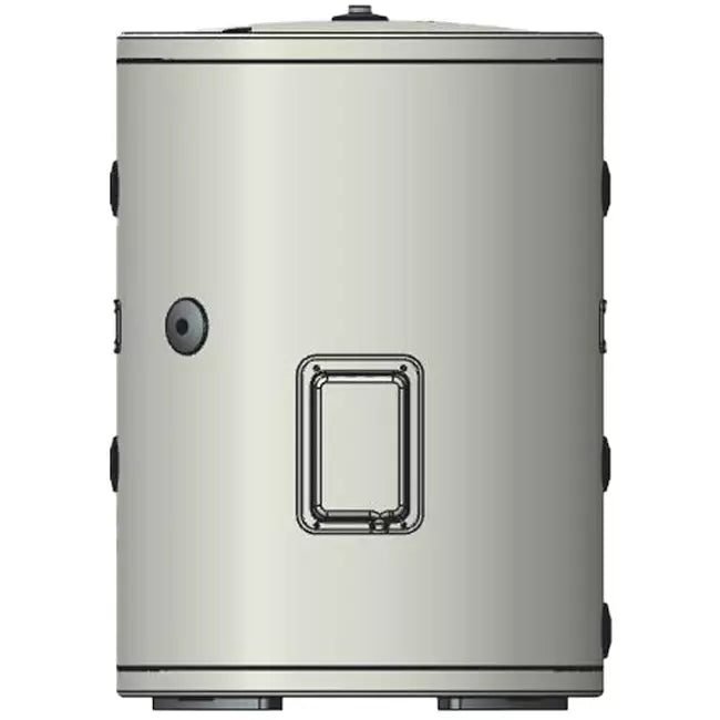 Buffervat RVS Duplex 100L met 2KW weerstand