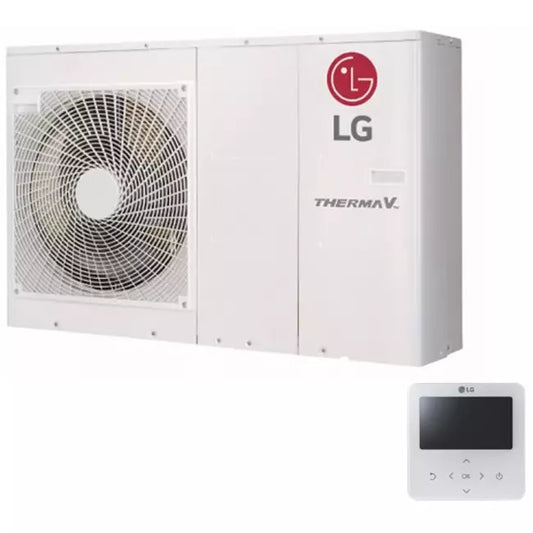 LG Therma-V Monobloc S warmtepomp 380V R32 9,0 kW