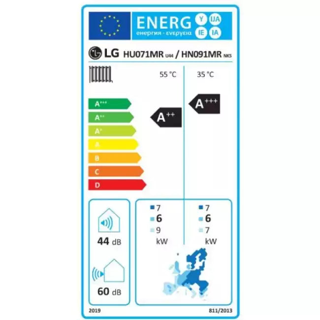 LG Buitenunit Therma-V warmtepomp 9,0kW R32