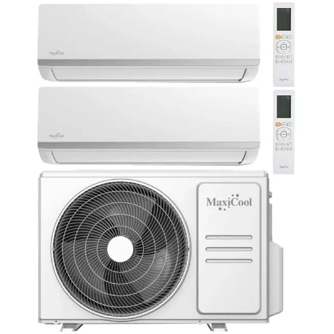 MaxiCool INFINI Duo split airco R32 1x2,5 kW + 1x3,5 kW (wifi) set