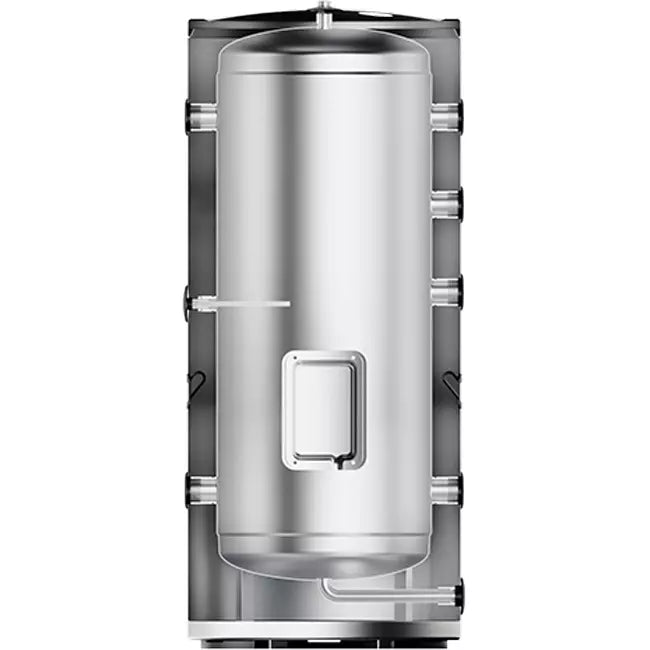 Buffervat RVS Duplex 100L, 2KW weerstand en ontluchtingsventiel