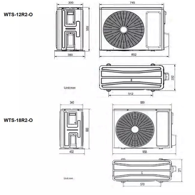 Tosot CONSOLE by GREE Inverter airco R32 5,2 kW set