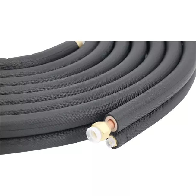 Koelleidingset met flarewartels 1/4-3/8 lengte 5 meter