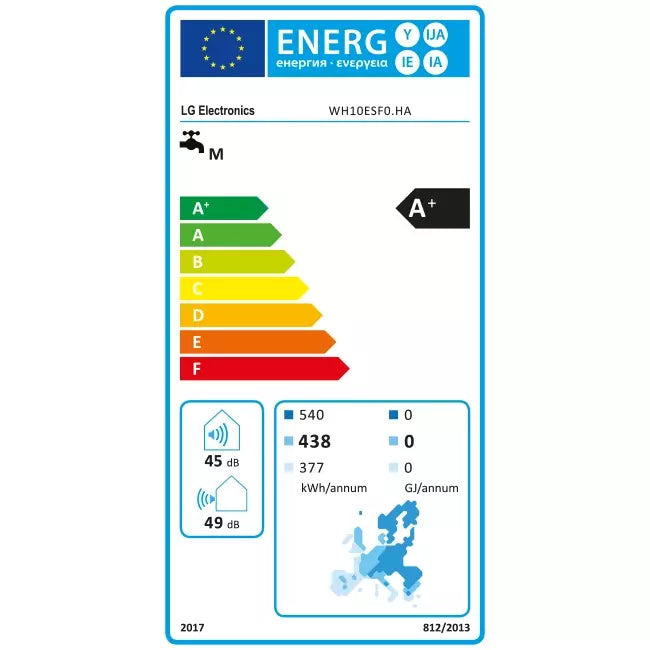 LG Therma-V warmtepompboiler 200L 230V - WH20ES