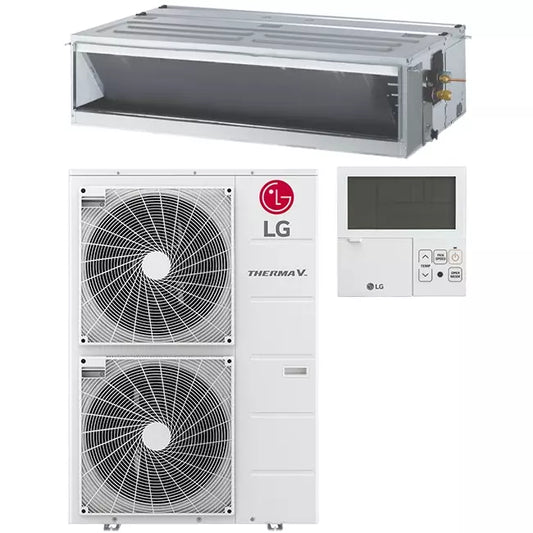 LG Mid static Inverter kanaal airco UM36F-S R32 9,5 kW set