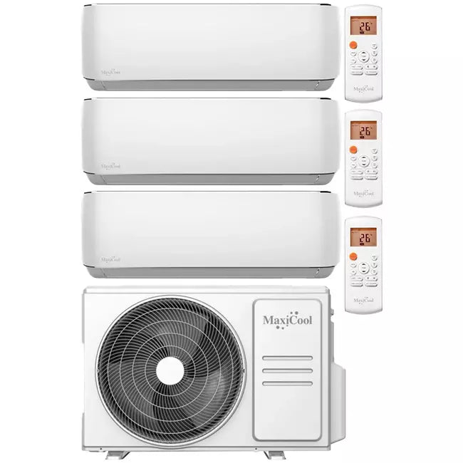 MaxiCool AURORA Triple split airco R32 2x2,5 + 1x3,5 kW set