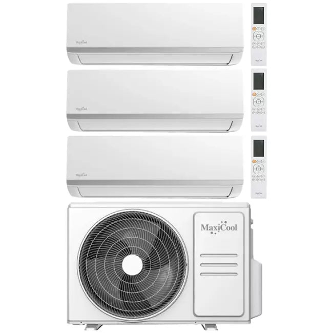 MaxiCool INFINI Triple split airco R32 1x2,5 kW + 2x3,5 kW (wifi) set
