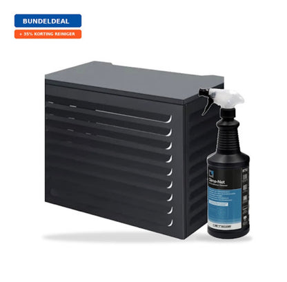 Bundeldeal: Airconditioner Omkasting Small (RAL7024 Antraciet) + Climanet Reiniger 1L