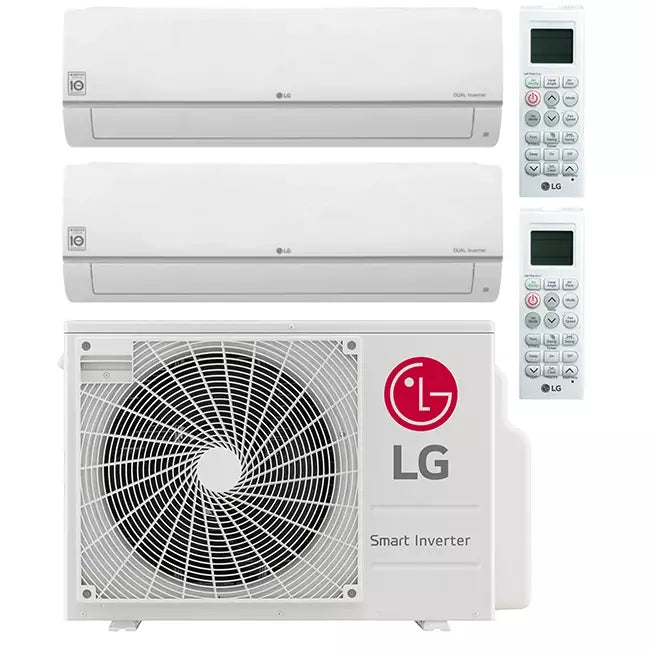 LG Multi split airco MU2R15-0909 R32 2x2,5 kW set