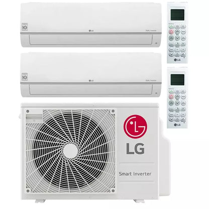 LG Multi split airco MU2R15-0909 R32 2x2,5 kW set